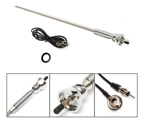 Universal Car Radio Antenna Fm Am Aerial Con Cable De