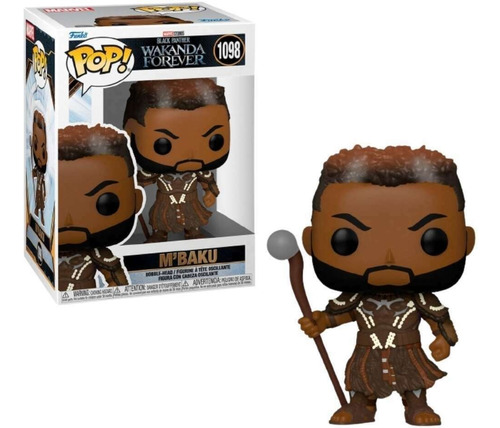 Funko - Pop! Marvel - Black Panther - Mbaku #1098