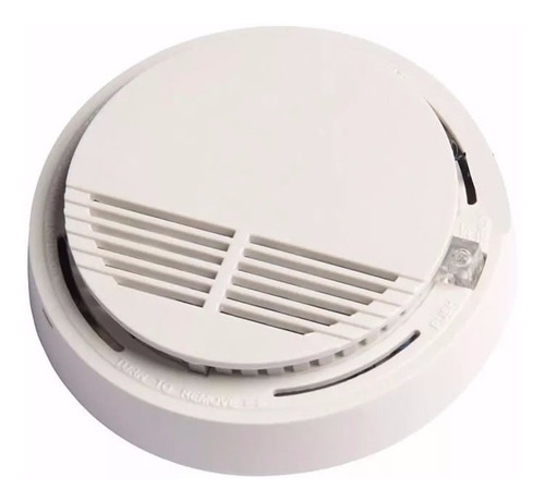 Alarma Sensor Detector De Humo Autónomo Inalambrico 9v C Led