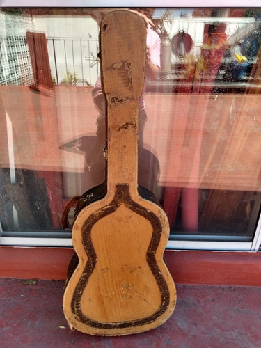 Antiguo Estuche De Guitarra 