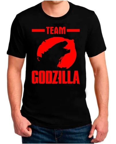 Polera Estampada Team Godzilla