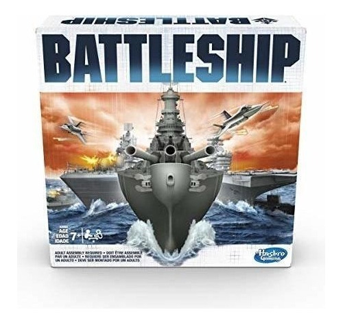 Juego De Mesa Astucia Naval Battle Ship Batalla Hasbro 
