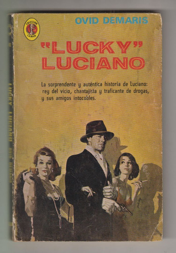 Mafia Lucky Luciano Zar Del Crimen Ovid Demaris 1971 Escaso