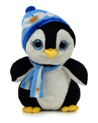 Peluche Pingüino Argentino 30cm- Orig. Phi Phi Toys 