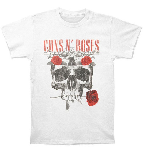 Playera Camiseta Todas Las Tallas Logo Calavera Guns N'roses