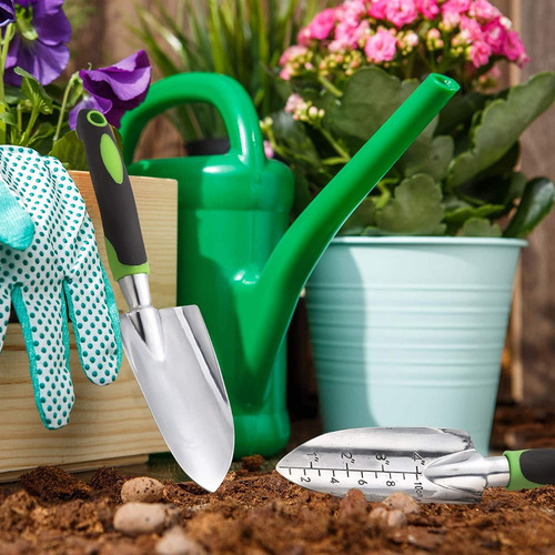 Mz Juego De Palas Jardinería Paleta Mano Jardín For Plantar