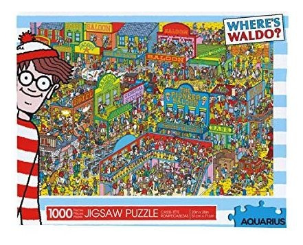 Aquarius Donde Está Waldo Salvaje Rompecabezas Oeste 58w6x