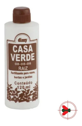 Fertilizante Mineral Casa Verde 08-08-08 Raiz Dimy 120ml