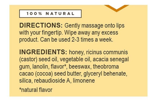 Bálsamo Labial Burt's Bees Exfoliante 7 Gr