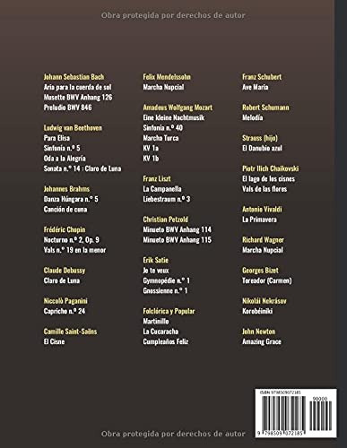 Libro 40 Partituras Piano Principiantes - Piezas Fáciles Con