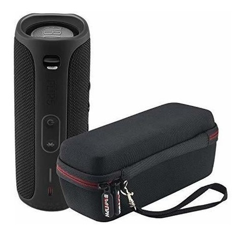 Imagen 7 de 7 de Parlante Jbl Flip 5 Inalambrico Impermeable Con Funda Negro