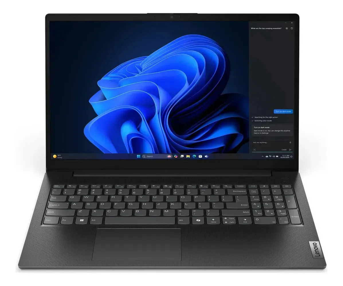 Foto do produto: Notebook Lenovo V15 Intel Core I5-13420h 8gb 256gb Ssd 15,6 Business Black