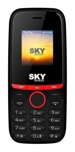 Imagen 1 de 2 de Sky Devices Sky Energy Dual SIM 32 MB  red y black 32 MB RAM