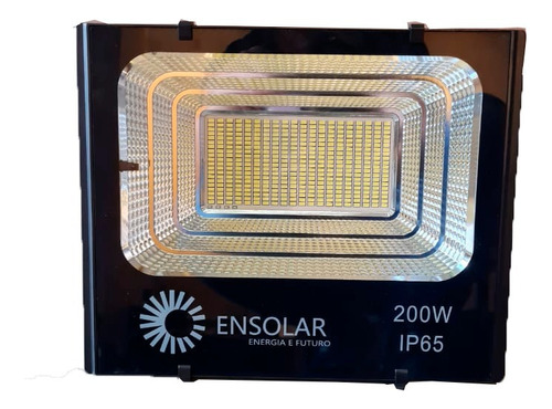 Refletor Solar Ensolar 200w Sup D Pared Bat 20.000 Ma Litio