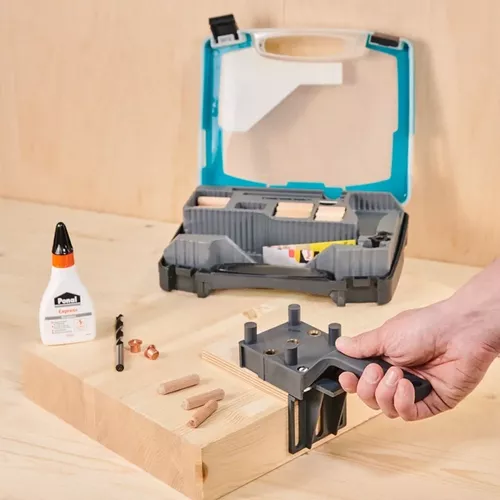 Maestro para espigado de madera: calibre de espiga para ensamblar madera, Guías para taladrar, Cabezales para máquinas, Productos