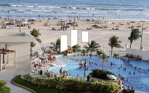 Imagem 9 de 15 de Apartamento De Frente Ao Mar, Em Condomínio Alto Padrão Em P. Grande S. Paulo.