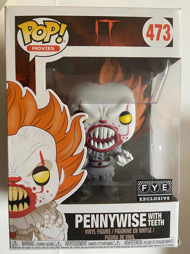 Funko Pop! Pennywise With Teeth. Exclusivo Fye. Vaulted