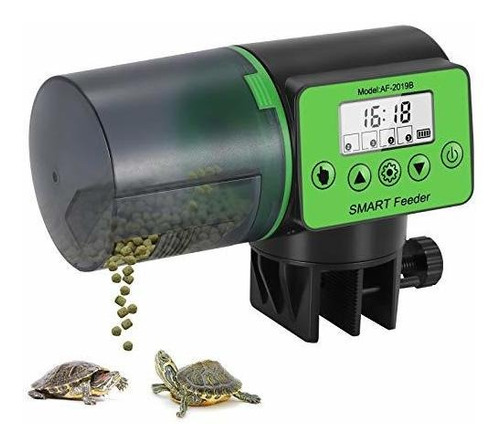 Automatic Fish Feeder 200ml Auto Fish Turtle Feeder For Aqua