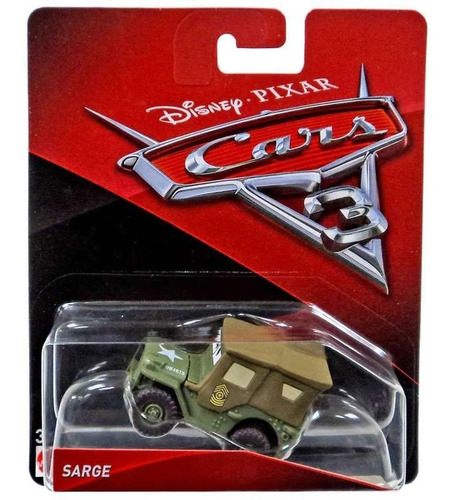 Cars Disney Sarge  Sargento Auto Bunny Toys