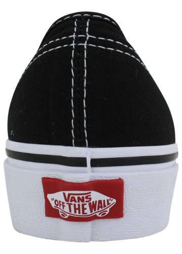 Tenis Vans Authentic Platform Color Negro Para Dama 22 Al 26