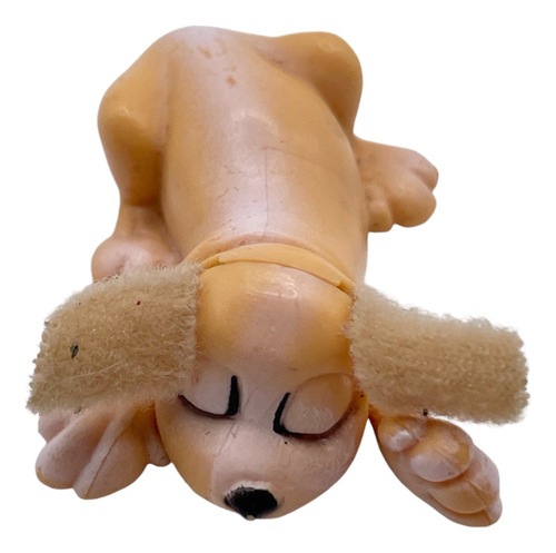 Figura De Perro Perrito Cachorro Orejon Mascota De Barbie (Usado)