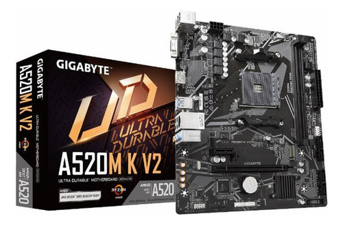 Placa-mãe Gigabyte A520M-K V2