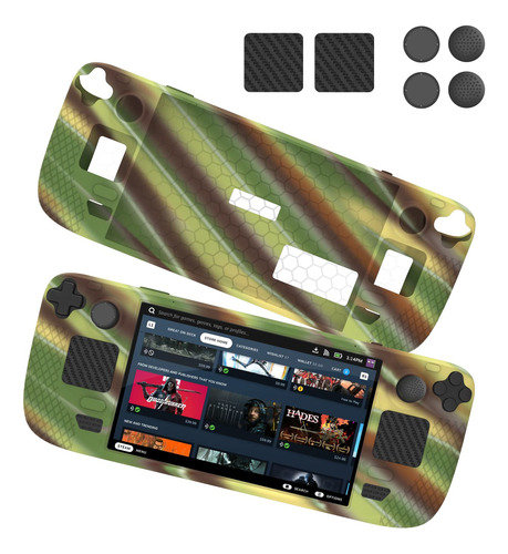 Ejgame Funda Protectora De Tpu Compatible Con Steam Deck, P.