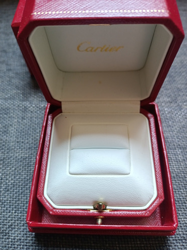 Cartier Estuche Para Anillo Exelente Estado Sin Detalle Algu