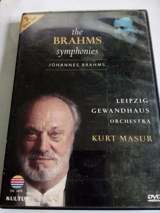 Dvd The Brahms Symphonies Johannes Brahms