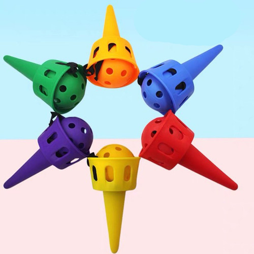 Juguete De Pelota Con Copa De Cono Juego De Deporte