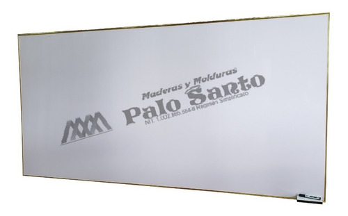Tablero Acrílico Liso 2.40cm X 1.20cm Perfil En Aluminio
