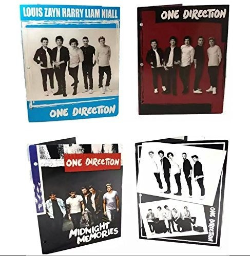 Carpeta Portfollio 1d One-direction De 2 Bolsillos, Surtida,