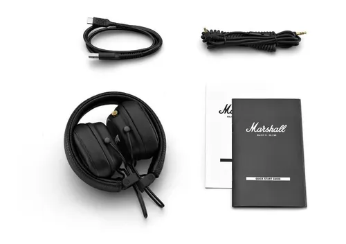 Auriculares inalámbricos Marshall Bluetooth Major IV negro