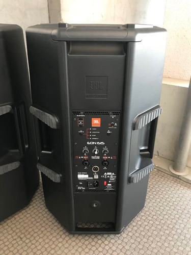 Par Caixas Jbl Eon 615 Caixa Ativa 1000w Pa Preto (Usado)