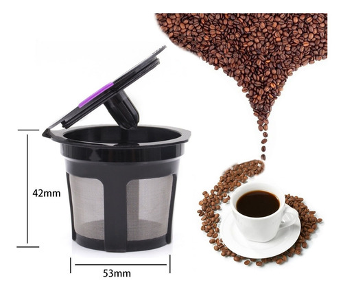 K-cups - 4 Cápsulas Cafe Reutilizables Para Cafetera