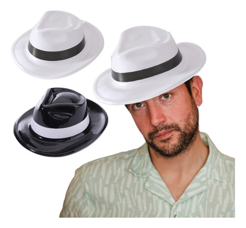 Sombrero Gorro Gangster Mafia Disfraz Cotillon Fiesta 