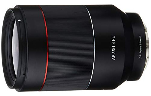 Samyang Syio3514e Af 35mm F14 Objetivo Automático Gran Angul