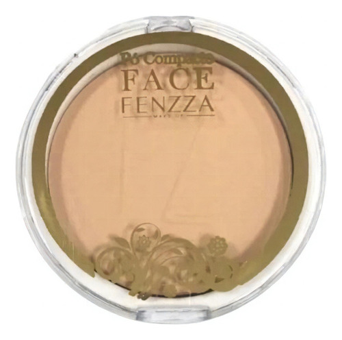 Base de maquiagem em pó Fenzza Make-Up Pó Compacto Cor 3 Face tom bege 3  -  10mL 10g