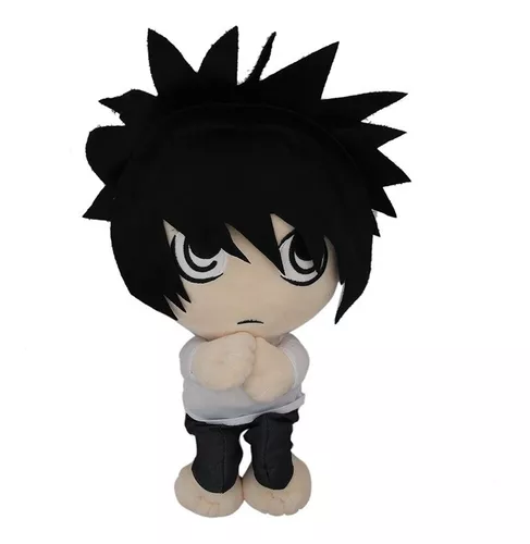 Boneco Pelucia Death Note Ryuzaki L Kira Light Yagami Ryuki