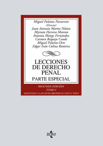 Lecciones De Derecho Penal Parte Especial - Polaino Navar...