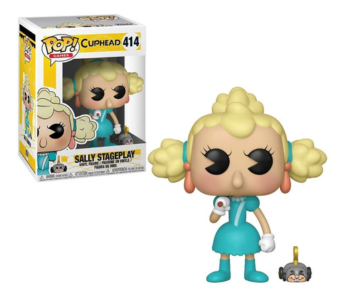 Funko Pop & Buddy Cuphead Sally & Wind Up Mouse 