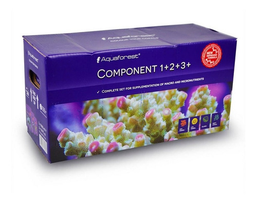 Suplementação Af Component 1+2+3+ Aquaforest 15l