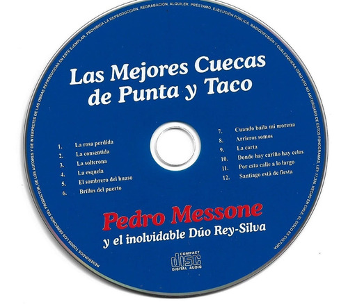 Pedro Messone Y El Dúo Rey - Silva ( Detalle)