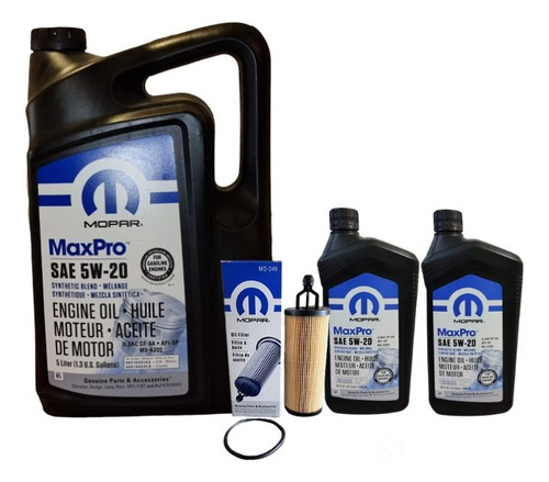 Kit Cambio De Aceite Motor 3.6 (gran Cherokee,wrangler,ram)