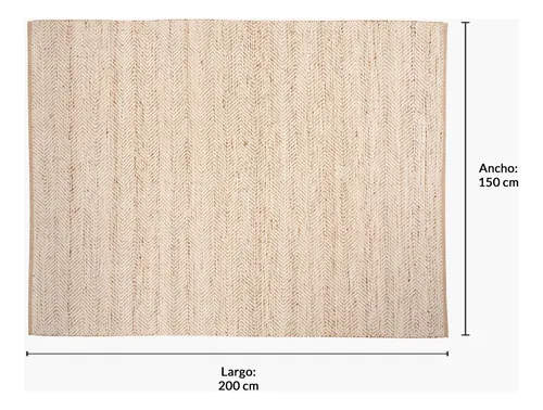 Alfombra Chebbi 150x200 Crudo Form