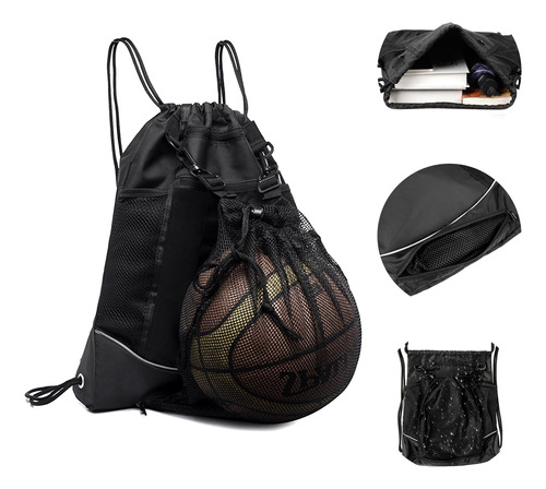 Mochila Bolsa Transportadora Para Balon Futbol Basquet