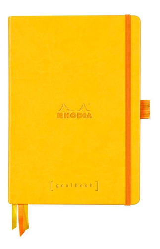  Rhodia Goalbook Capa Dura 118786C 240 folhas  dot 1 assuntos unidade x 1 21cm x 15cm cor amarelo
