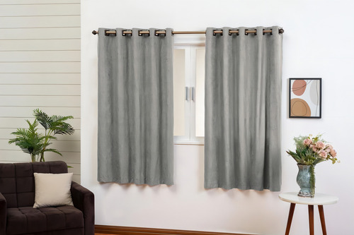 Cortina Sala Quarto Cozinha Para Varão Simples 2,80 X 1,70