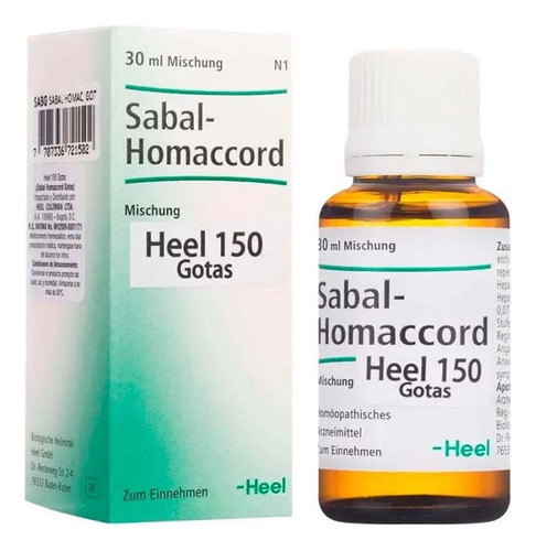 Sabal Homaccord Gotas