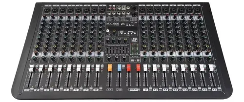 Mesa De Som 16 Canais Usb Staner Mx1606fxr Bluetooth Efeitos